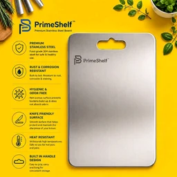 PrimeShelf Stainless Steel Cutting Boards