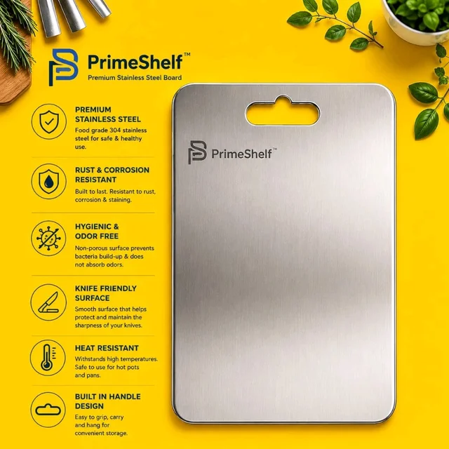 PrimeShelf Stainless Steel Cutting Boards