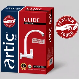 Artic Glide Sink Cock With Crystal Head