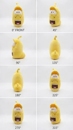 Larva Yellow Character Plush - 15cm - 20cm