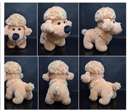 Poodle Puppy Plush
