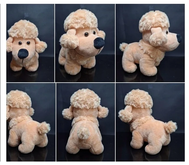 Poodle Puppy Plush