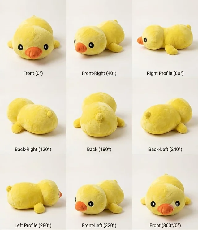 Yellow Duck "Chick" Plush Toy
