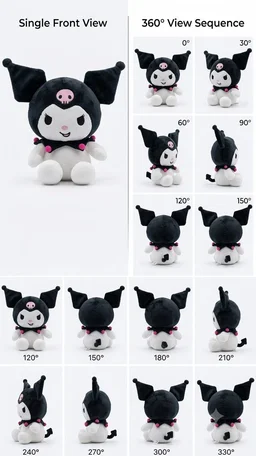 Kuromi Plush Toy