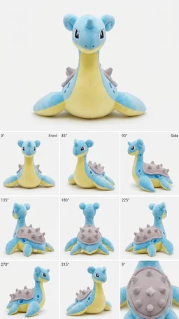 Pokemon Lapras Plush Toy - 15cm - 20cm
