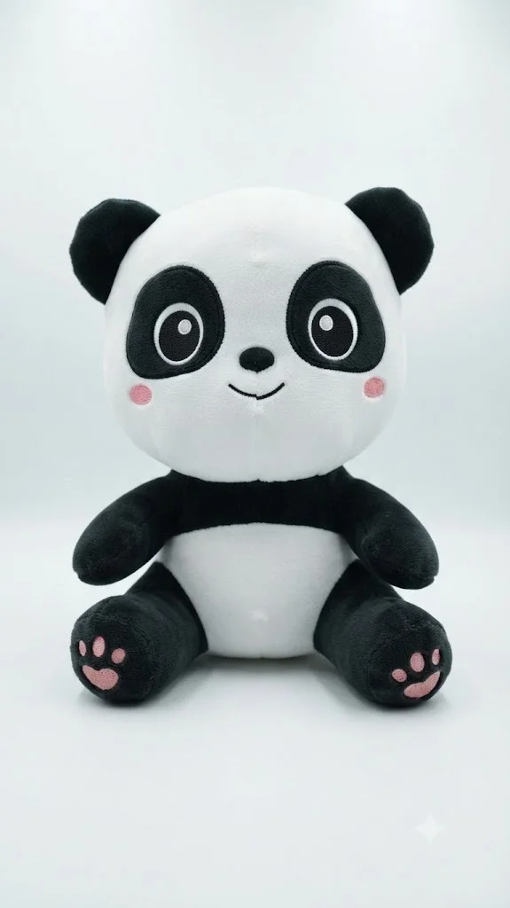 Cuddly Panda Plush Toy - 15cm - 20cm