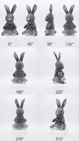 Dapper Tweed Rabbit Plush - 15cm - 20cm