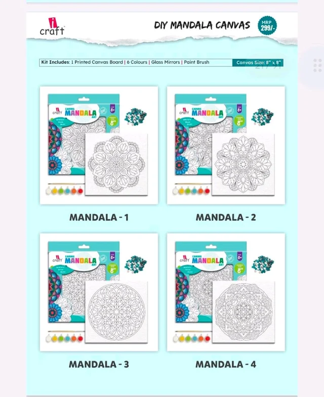 DIY MANDALA CANVAS
