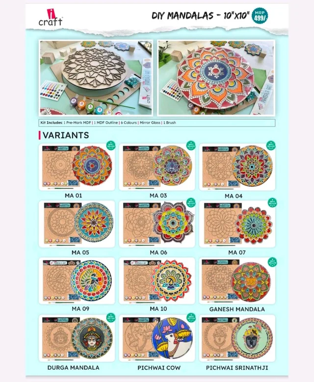DIY MANDALA ART KIT