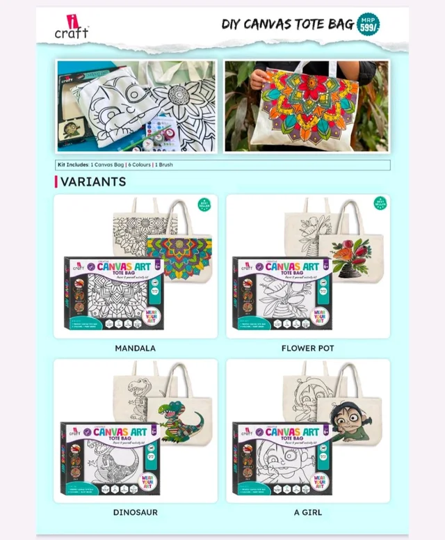 DIY CANVAS BAG