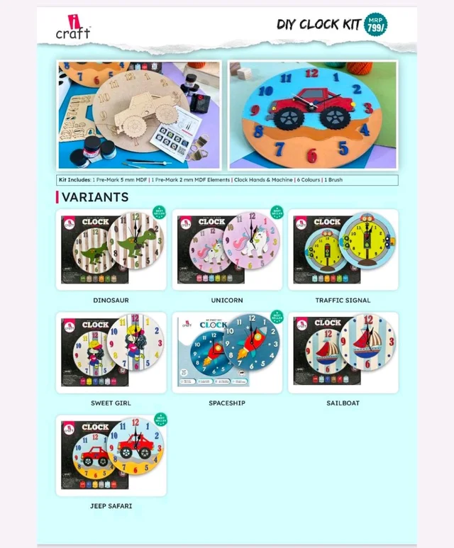 DIY CLOCK KIT