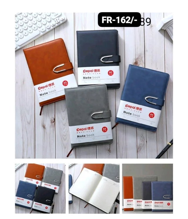 DIARY PU MAGNET A5 192 PAJE FR324