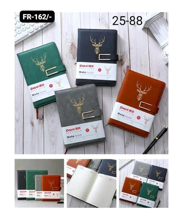 DIARY PU MAGNET A5 192 PAJE FR324