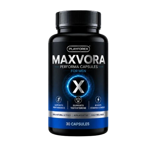 PLAYFOREX® Maxvora Performa Capsules for Men | 30 Capsules. 