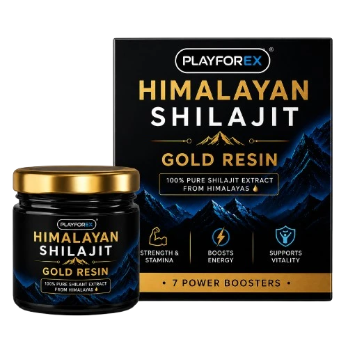 PLAYFOREX®  Primium Himalayan Shilajit Gold Resin |Natural Wellness Supplement