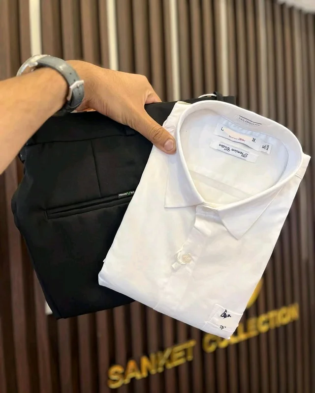 Premium Shirt + Pant Combo For Men's Wear - shirt-XL-42/pant-34