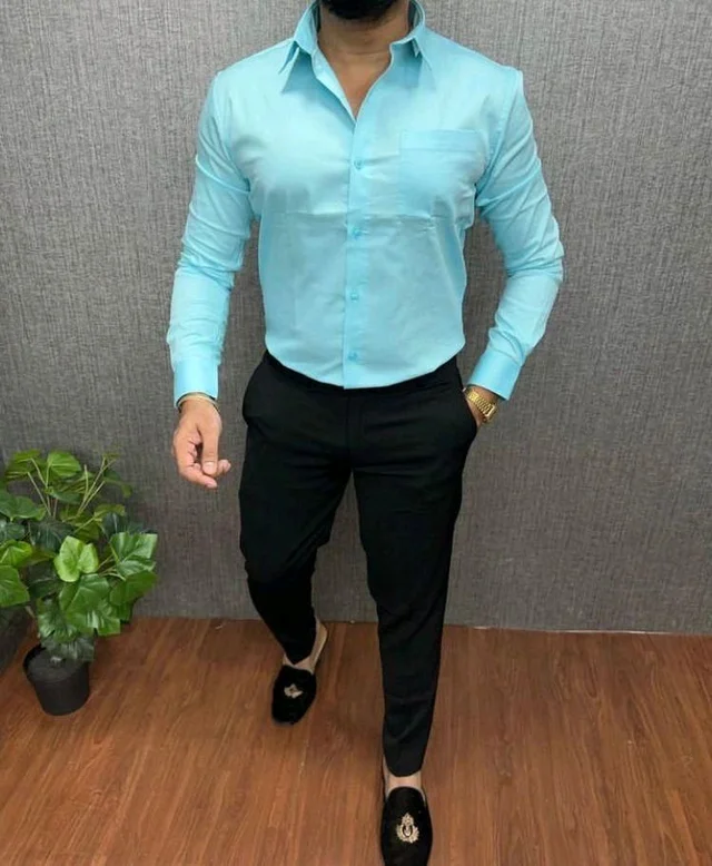 Premium Shirt + Pant Combo For Men's Wear - Shirt-M-38/pant-30