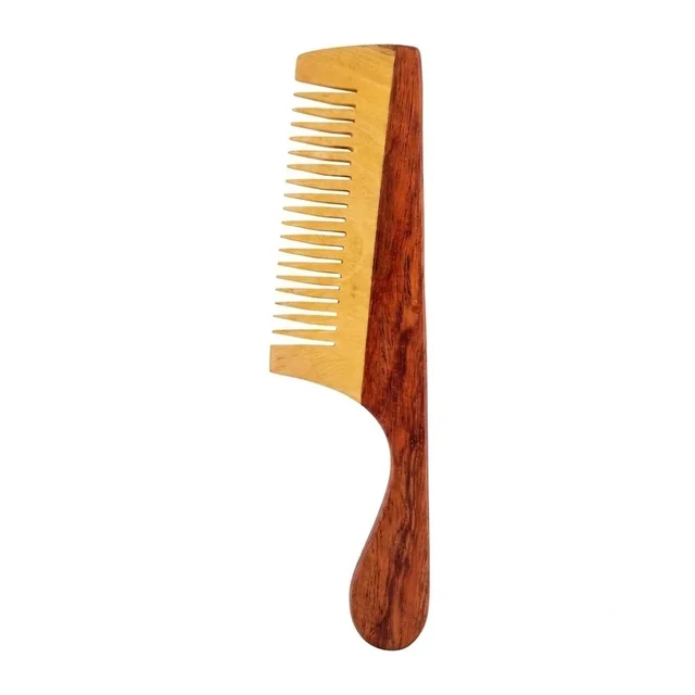 100% Pure Neem Wood Flat Handle