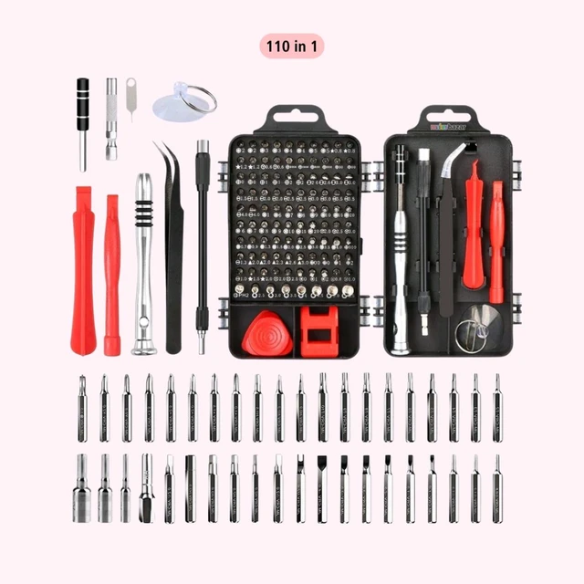 Mithila Tools 110 in1 Professional Precision Magnetic Screwdriver Repair Tool Kit