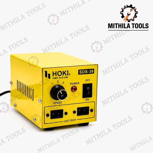 Hoki: Two-in-One 802+SDS-39 Electric Screwdriver with 2 Bits and Power Supply