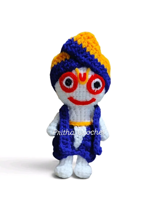 Pritha Crochet Balaram Crochet Keychain