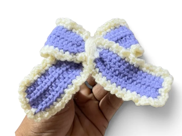 Pritha Crochet Crochet Bow Clip