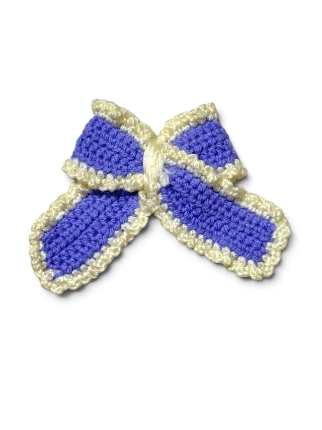 Pritha Crochet Crochet Bow Clip