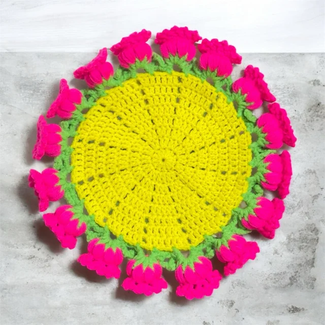 Pritha Crochet Crochet Asan 8”