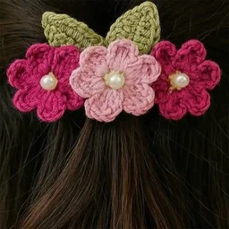 Pritha Crochet Crochet Hair Clip