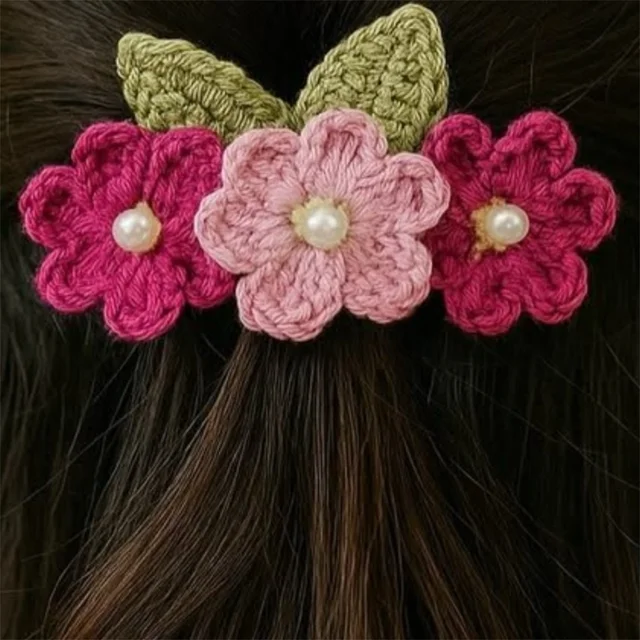 Pritha Crochet Crochet Hair Clip