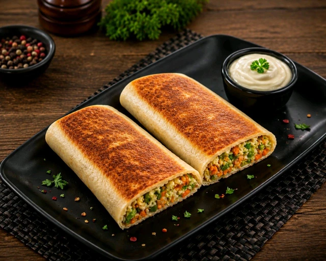 Cafe garlic Special Veg Sandwich 