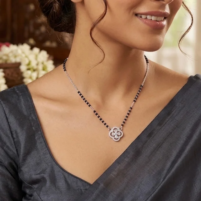  Silver Kaveri Mangalsutra 