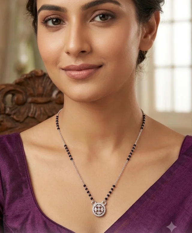  Silver Meher Mangalsutra 