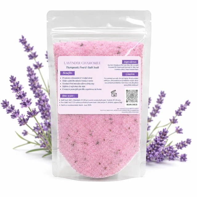 Clara Sleep Escape Bath Salt (200g) - Pink