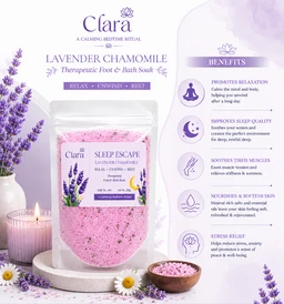 Clara Sleep Escape Bath Salt (200g) - Pink
