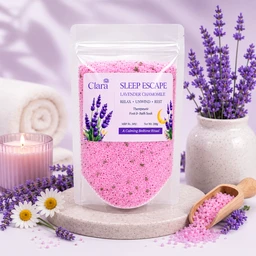 Clara Sleep Escape Bath Salt (200g) - Pink