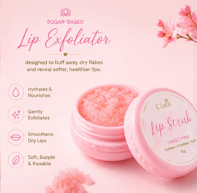 Clara Lip Scrub (15 G)