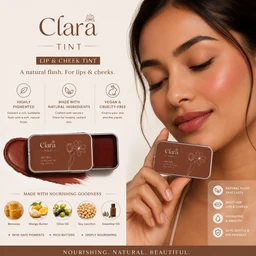 Clara Lip & Cheek Tint (Brown) – 10 g