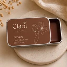 Clara Lip & Cheek Tint (Brown) – 10 g