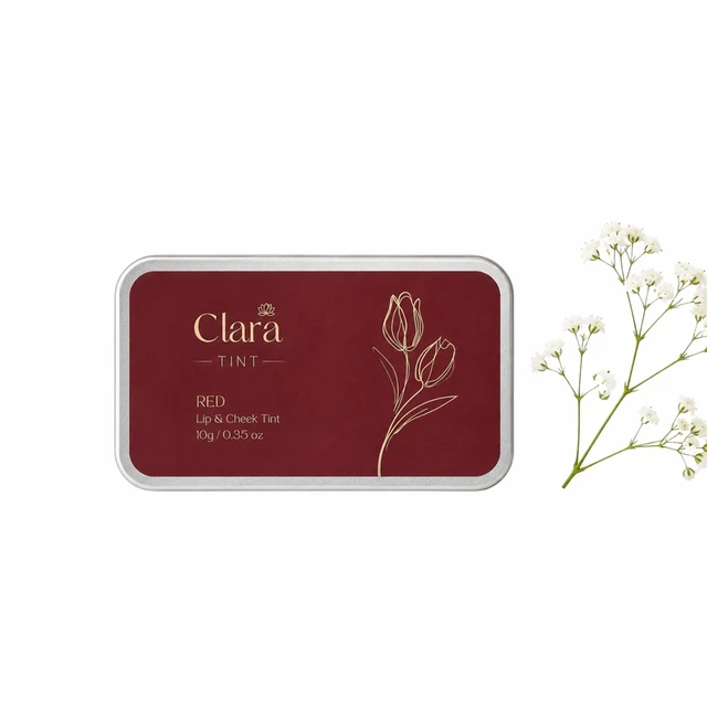 Clara Lip & Cheek Tint (Red) – 10 g