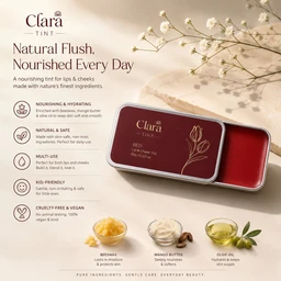 Clara Lip & Cheek Tint (Red) – 10 g