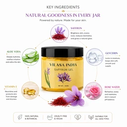 Clara Saffron Gel – Premium Skin Brightening & Hydrating Gel (100 ml)