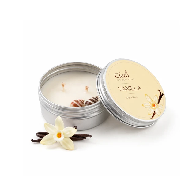 Clara Vanilla Scented Candle ( 50 G )