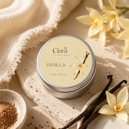 Clara Vanilla Scented Candle ( 50 G )