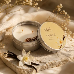 Clara Vanilla Scented Candle ( 50 G )