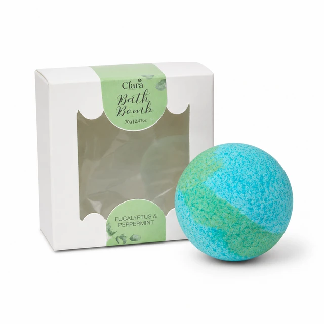 Clara Eucalyptus & Peppermint Bath Bomb (70 g)