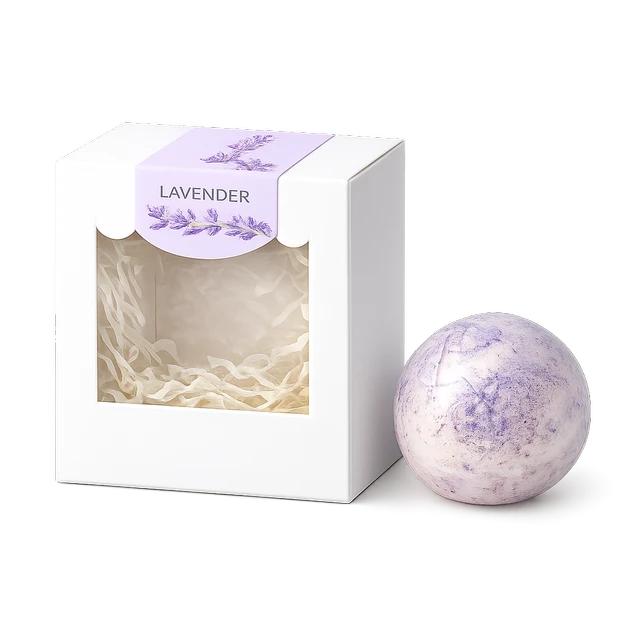 Clara Lavender Bath Bomb (70 g)