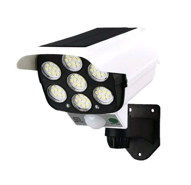 77 SMD LED Solar Sensor Light | Solar Powered Motion Sensor Outdoor Wall Light