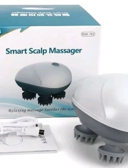 Smart Scalp Massager – 360° Deep Scalp Massage Electric Head Massager | USB Rechargeable