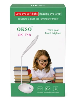 USB Rechargeable LED Desk Study Lamp